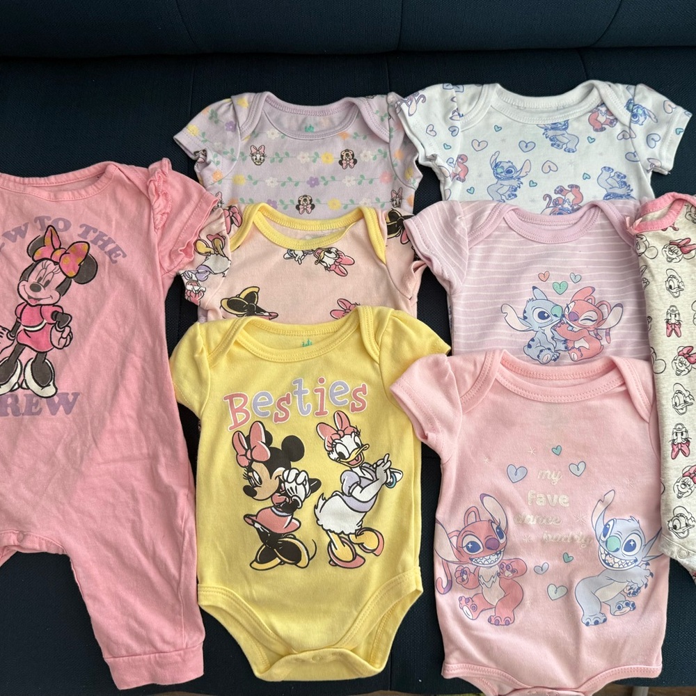 Disney Baby Bodysuit Sets